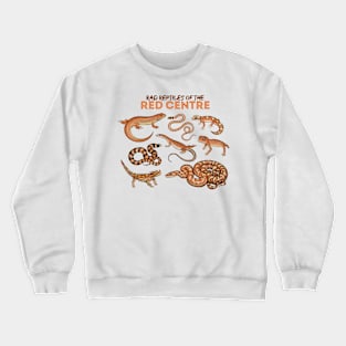 Rad Reptiles of the Red Centre Crewneck Sweatshirt